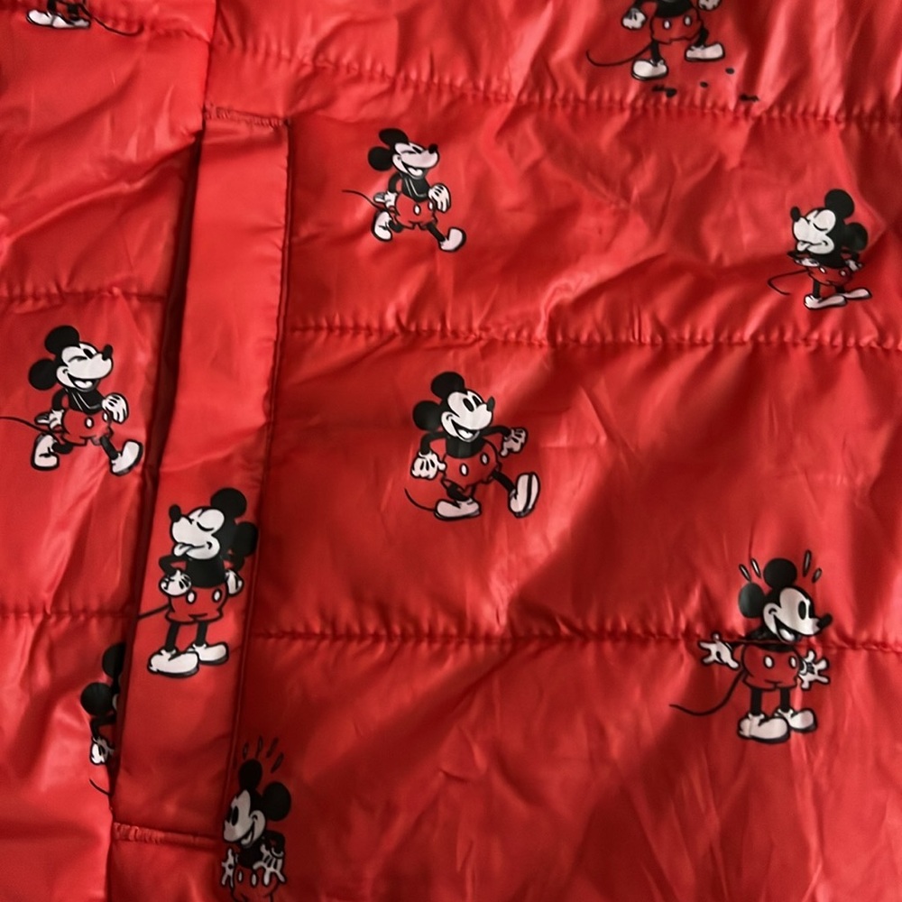 Disney Reversible Jacket! Mickey Mouses all over OR purple with one Mickey image